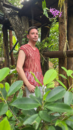 Sleeveless Mesh Shirt