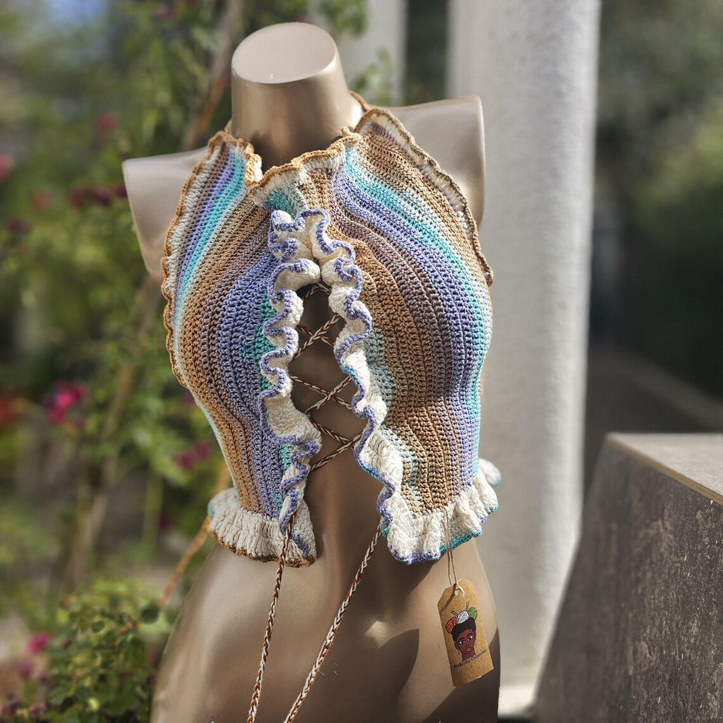 Karli Crop Top Crochet