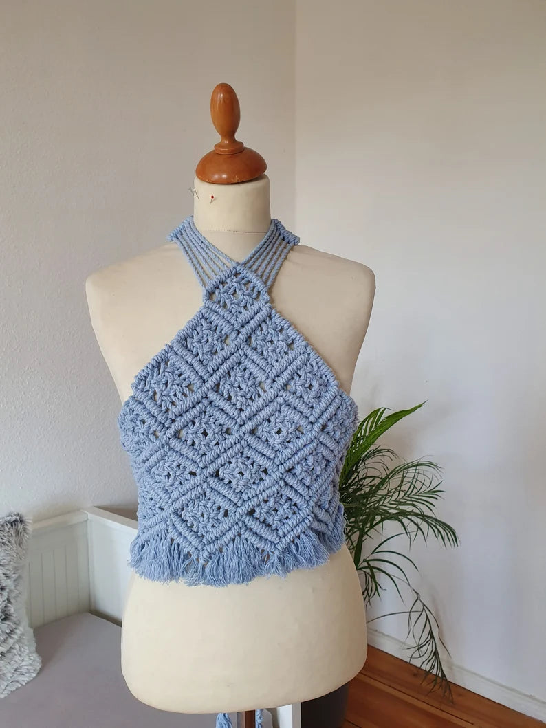 Aayana Macrame Top