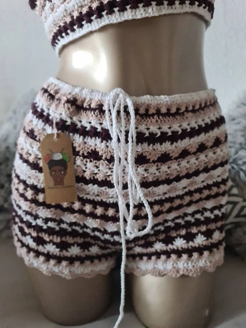 Arkie Top and Hot Pants Set