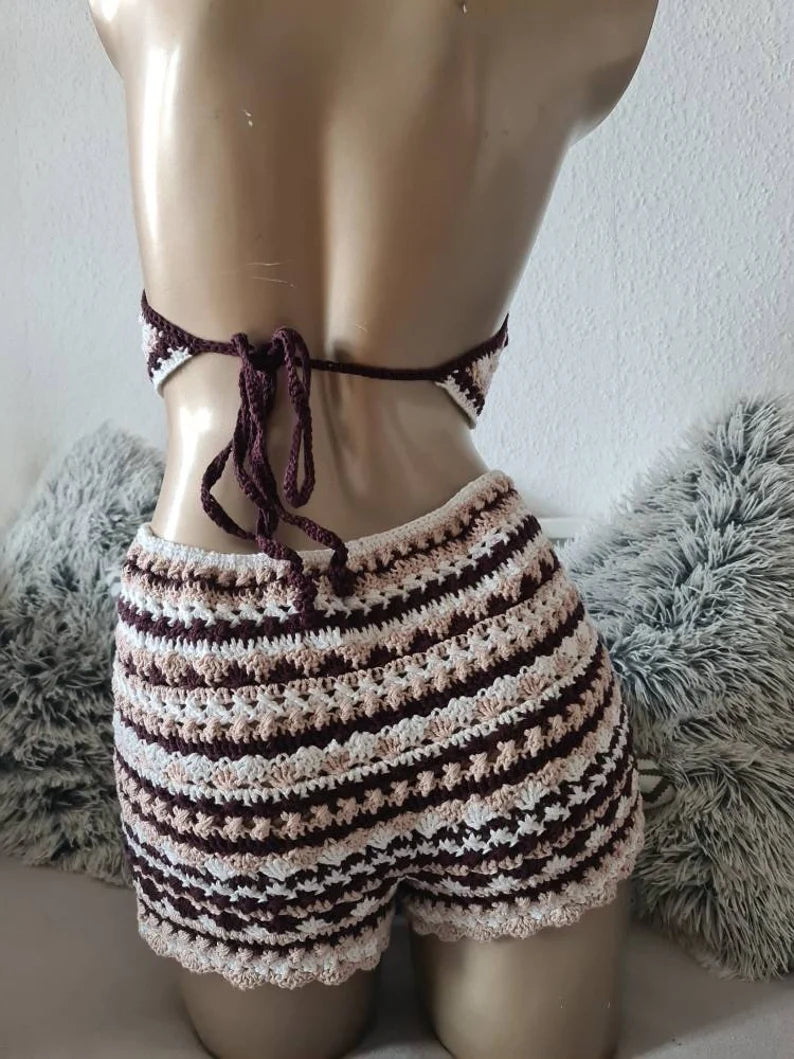 Arkie Top and Hot Pants Set