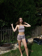 Arkie Top and Hot Pants Set