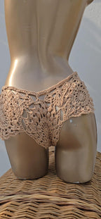 High-Waist Mandala Shorts