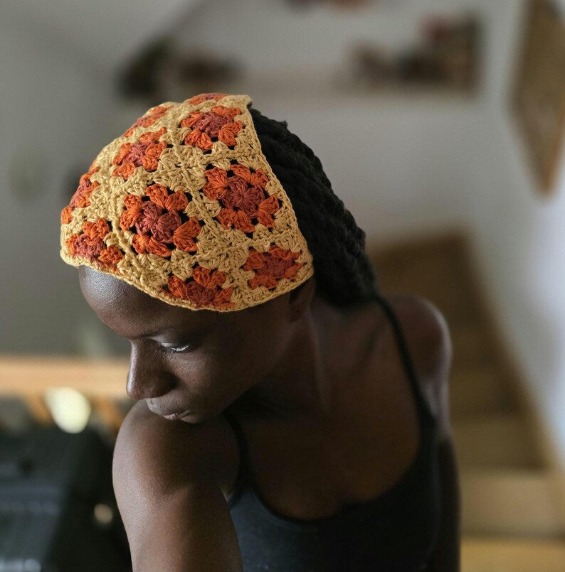 Crocheted Bandana
