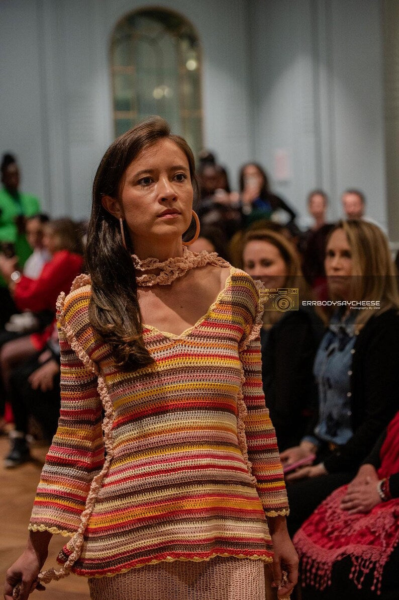 Crochet Two-Piece Set