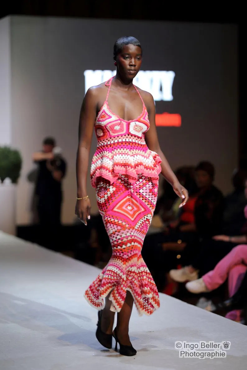 Granny Square Mermaid Skirt