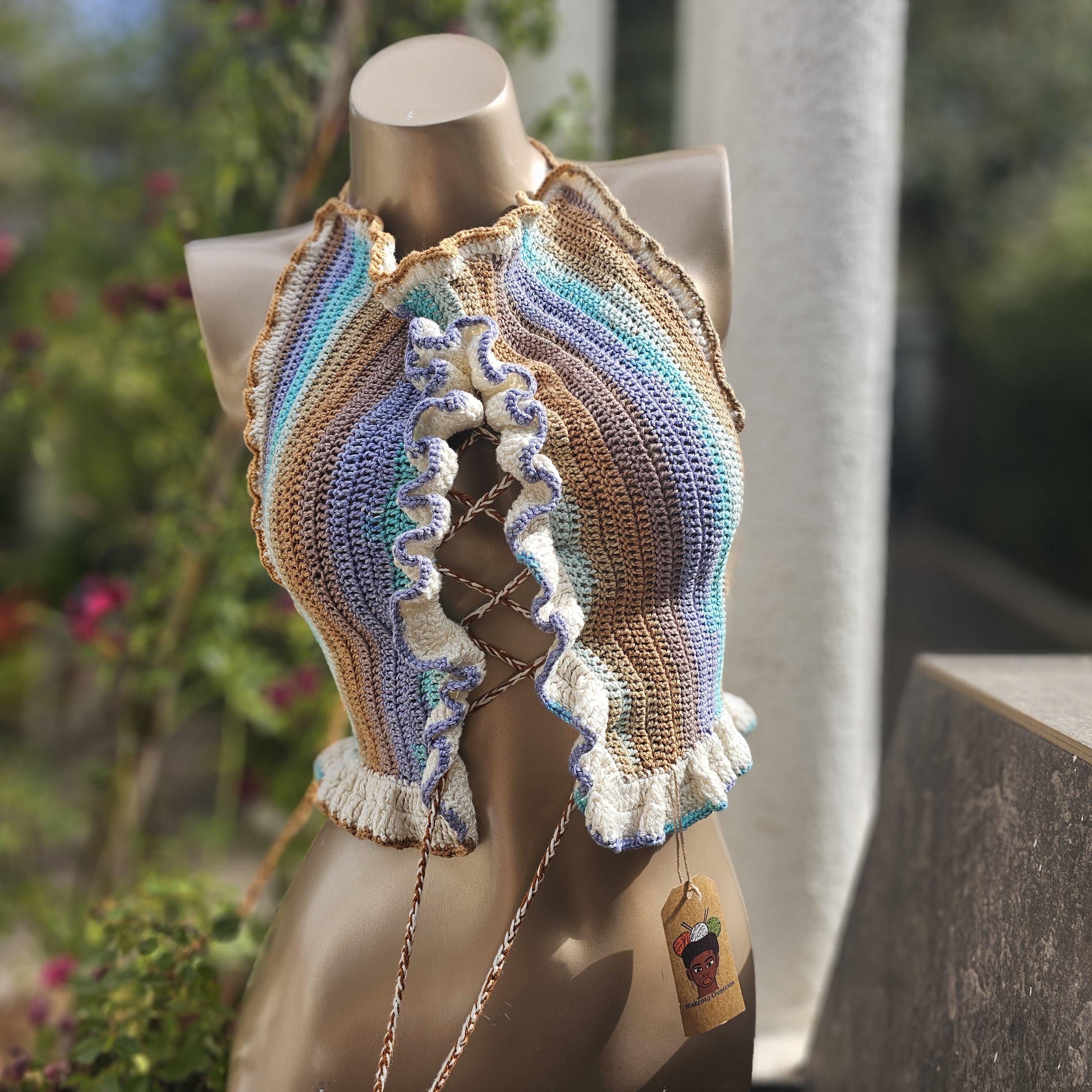 Karli Crop Top Crochet