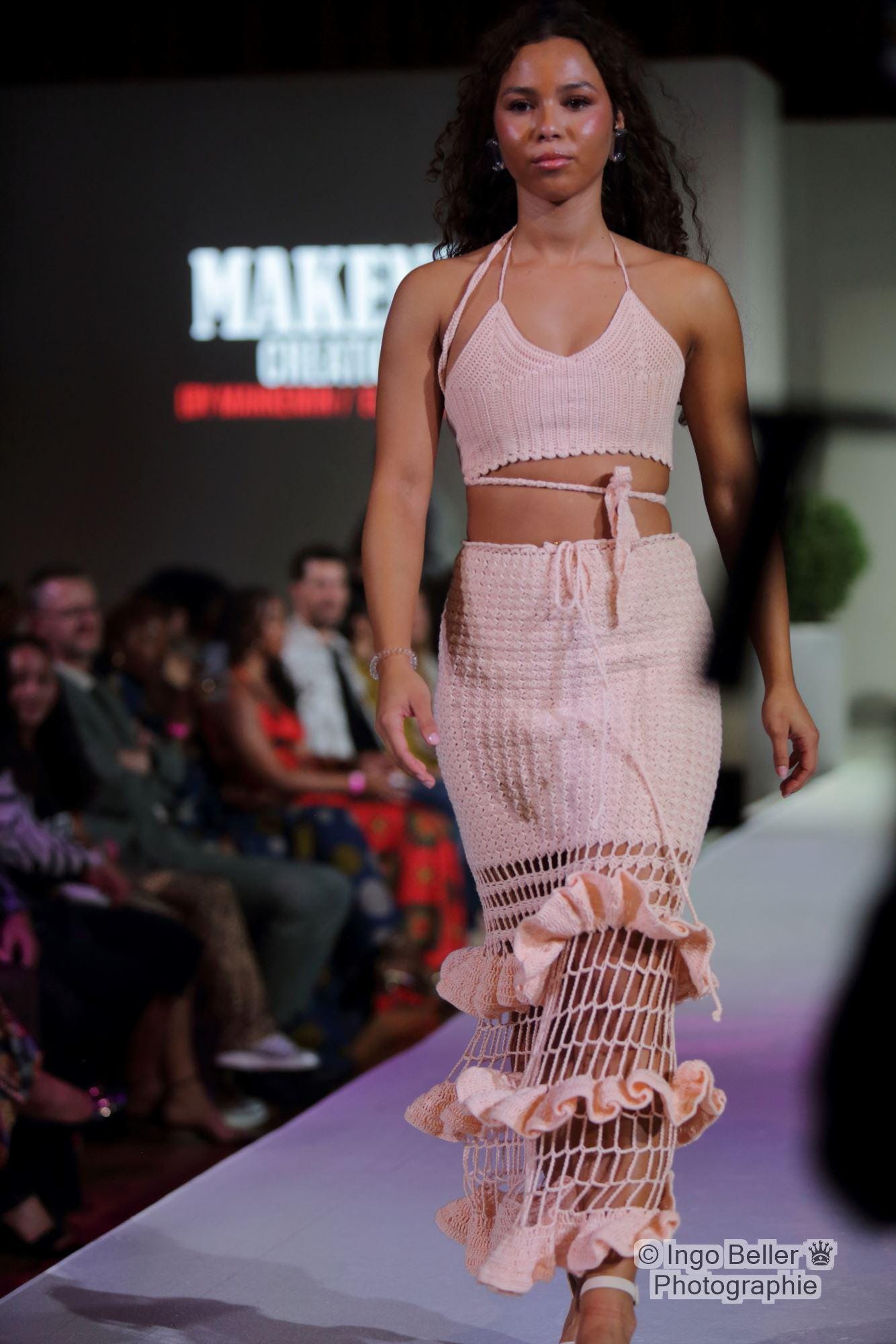 Alina Crochet Top and Skirt Set